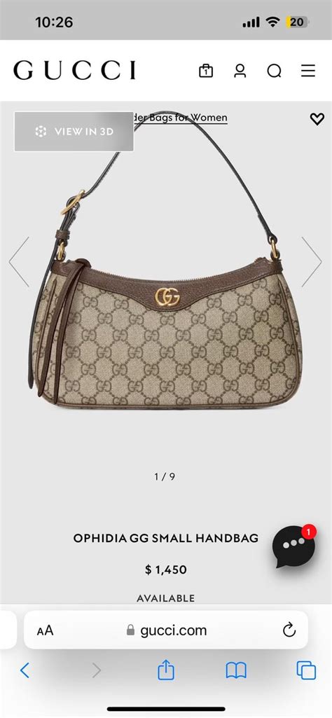 psa gucci bag